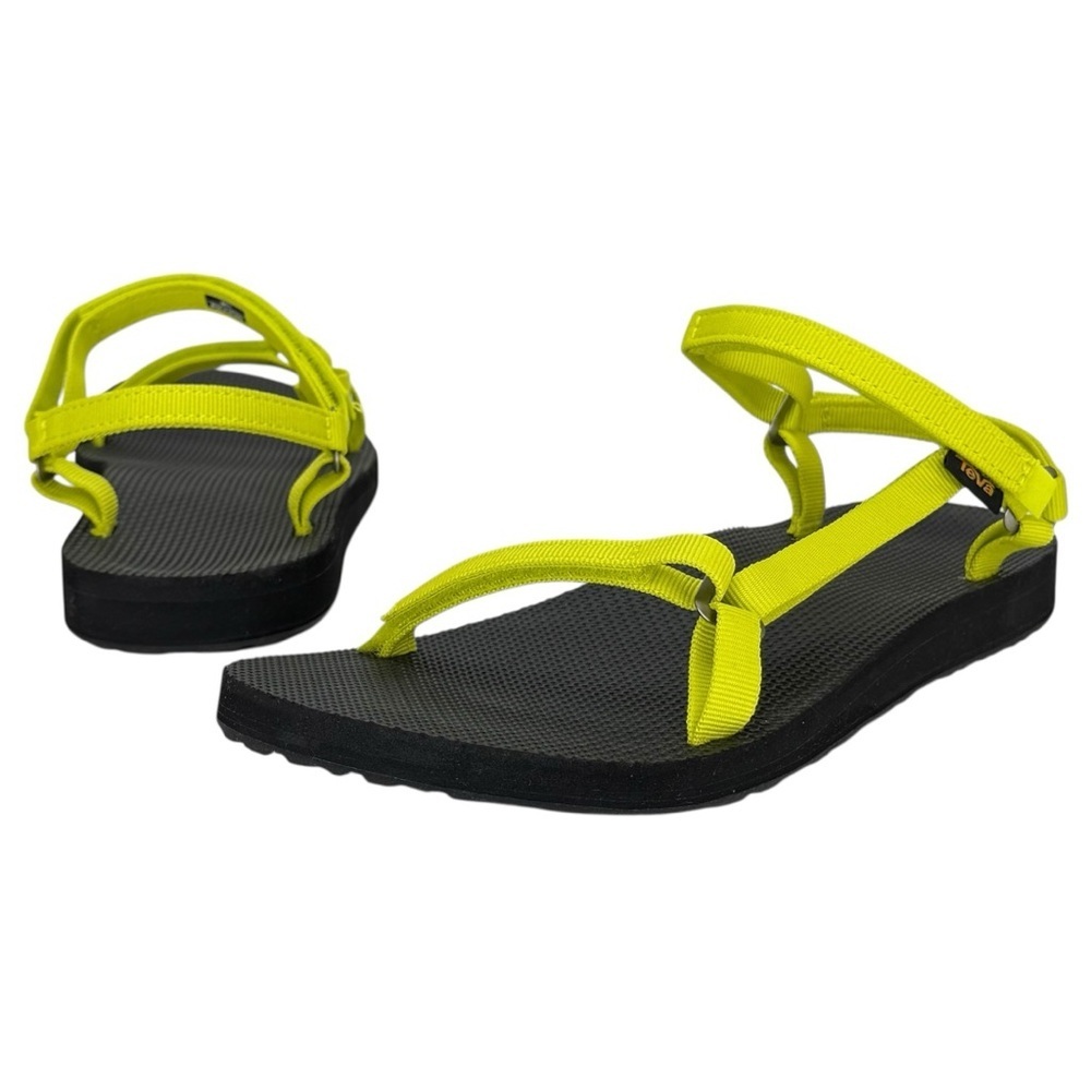 Teva Original Universal Slim Lime Green Womens Sandals Size 11M - Picture 8 of 12